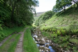 Walk up Dunsop Bridge Wallpaper