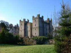 Langley Castle, Northumberland Wallpaper