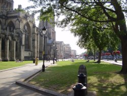 Bristol Cathedral and College Green