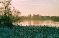 A winter Scene, Irthlingborough Lakes, Northamptonshire