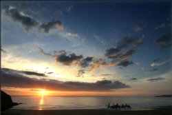 Sunset from Putsborough Beach