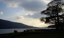 Dusk on Lake Coniston