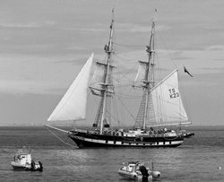 Training in Swanage harbour.