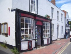 Village Stores Wallpaper