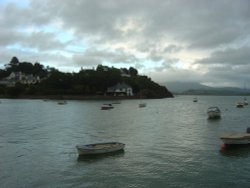 Evening at Borth-y-Gest Wallpaper