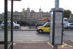 Tower of London from Bus Stop Wallpaper