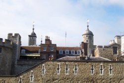 Tower of London Turrets Wallpaper