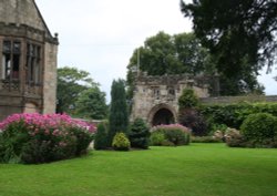 Grounds around Whalley Abbey