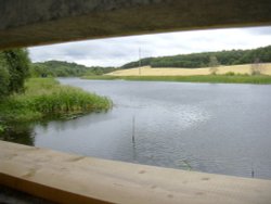 Sprotbrough Flash from the 'Kingfisher' hide Wallpaper