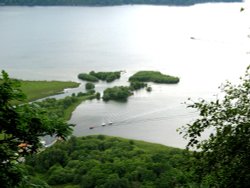 Derwentwater from Surprise View. Wallpaper