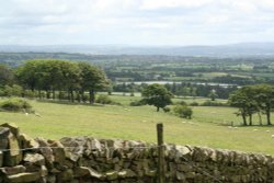 View over towards Longridge