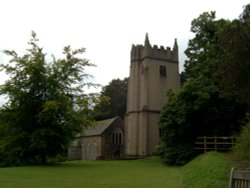 Cockington Church. Wallpaper