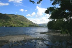 Ullswater from Glencoyne Bay. Wallpaper