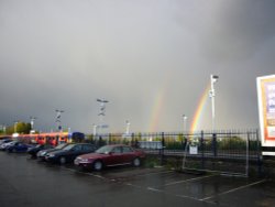 The rainbow after the rain Wallpaper