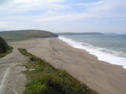 Loe Bar, near Porthleven, Cornwall Wallpaper