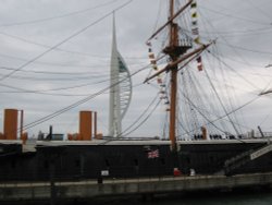 Spinnaker Tower/HMS Warrior