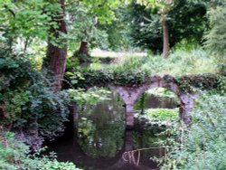 Morden Hall Park Water Arches Wallpaper