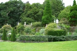 Garden at Holker Hall, Cumbria Wallpaper