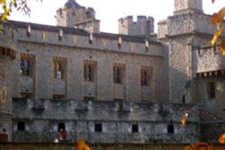 Side of the Tower of London