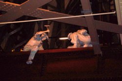 Tower Bridge figures Wallpaper