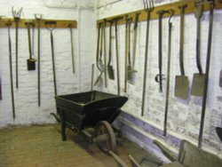 Victorian Walled Garden Wallpaper