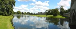 Audley End Panorama Wallpaper