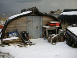 Lindisfarne boat house