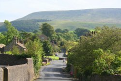 Downham Village Wallpaper