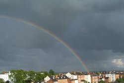 Rainbow over Royal Leamington Spa