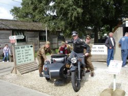 It was either wait for the AA? Or get the Home Guard to push!