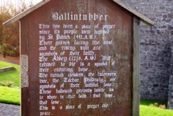 Ballintubber Abbey Interpretive Sign
