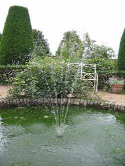 Fountain in Walled Garden