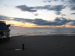 Blackpool beach