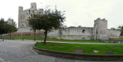 A Panorama of Rochester Castle