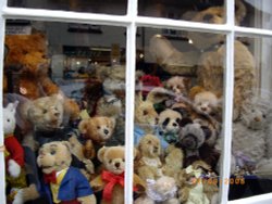 Teddy Bear Shop at Stratford Wallpaper