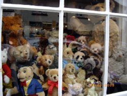 Teddy Bear Shop at Stratford Wallpaper