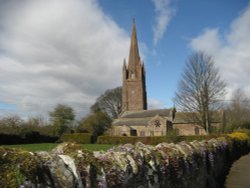 Weobley, the church