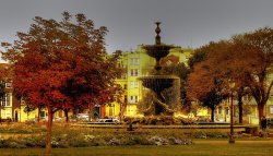 Brighton Fountain HDR Wallpaper