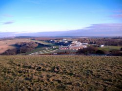 Goodwood Racecourse from The Trundle