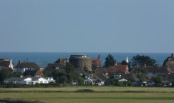 A View from Pevensey Castle Wallpaper