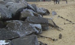 Rocks And Sand Wallpaper