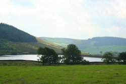 Upper Black Moss Reservoir Wallpaper