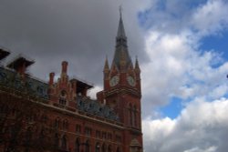 St. Pancras Station, Clock Tower Wallpaper