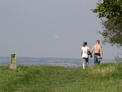 Ridgeway walk, near Whipsnade, Beds.