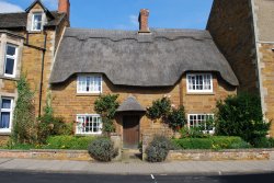 Thatched Cottage Wallpaper