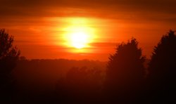 Dark sunset Wallpaper