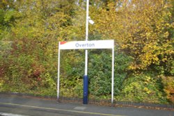 Overton Train Stop Sign Wallpaper