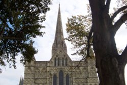Salisbury Cathedral Spire Wallpaper