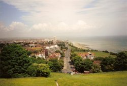 Eastbourne: View from Beachy Head Wallpaper