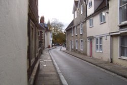 Street in Salisbury Wallpaper